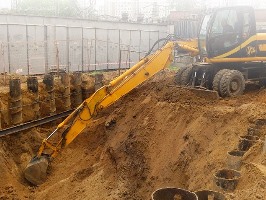 Устройство котлована Гатчина