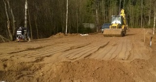 Отсыпка песком Гатчина, цена от 210 руб.