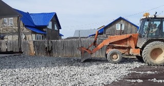 Отсыпка участка Гатчина, цена от 210 р./куб.