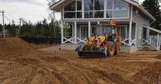Засыпка участка Гатчина, цена от 210 руб.