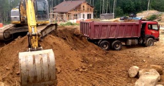 Засыпка участка Гатчина, цена от 210 руб.