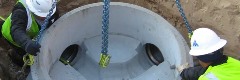 Канализационный колодец в Гатчине